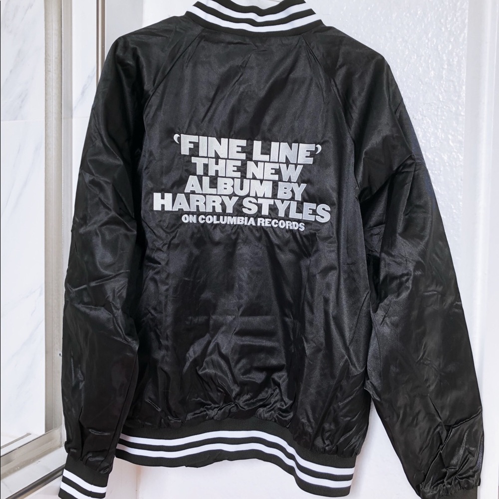 harry styles bomber jacket LA